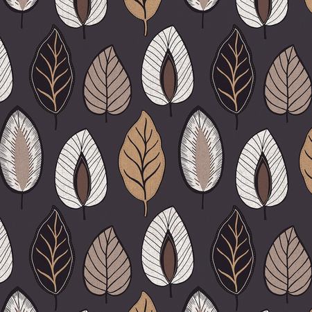 Manhattan Comfort Nantes, Vinyl Chic Leaf Wallpaper, 205 In X 33 Ft = 56 Sq Ft Nantes